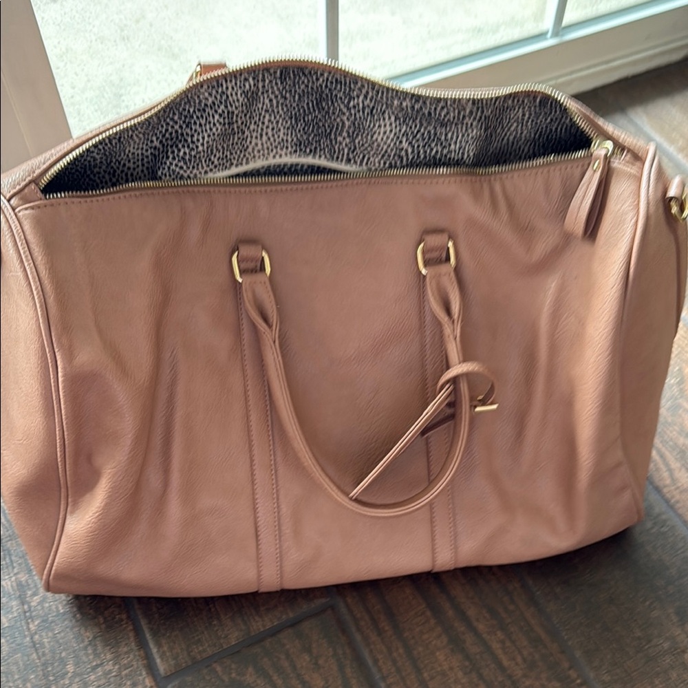 Sole Society Pink Tote Bag with Spacious Design